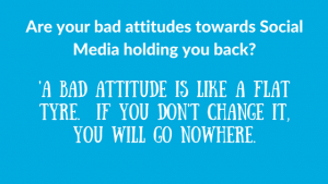Are your bad attitudes towards social media holding you back. www.theonlinebusinessacademy.co.nz #TOBANEWS.theonlinebusinessacademy.co.nz TOBANEWS