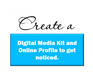 Create a digital marketing kit and online profile to get you noticed as a Speaker