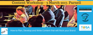 Content Workshop New Zealand - How to plan, develop and write content that will rock your brand./ www.theonlinebusinessacademy.com #Toba