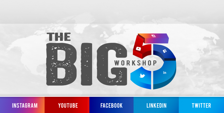 Join the BIG 5 Social Media Channels